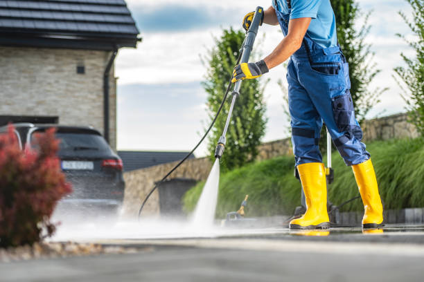 Post-Construction Pressure Washing in White Bear Lake, MN